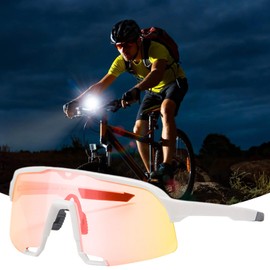 Generisch Polarised Cycling Glasses, UV Protection Glasses for Cycling & Outdoors, Lightweight Sports Glasses for Men and Women: For Running Bike, Hiking, Sports & Everyday Use