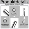 10 Stück Bithalter Magnetisch, Bit Halterung Magnetisch für Akkuschrauber, Bitverlängerung