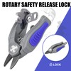 Booms Fishing Line Cutter with Retractor: Mini Fishing Scissors for
