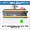 ARCCI 27-9/16" x 14-9/16" Kitchen Sink Grid and Sink Protectors,