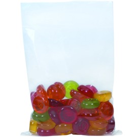 Aviditi 3" x 5" Flat Open Top Clear Plastic Poly Bags for Party Favors, Gifts, Parts, Storage, Packaging, and More, 1.5 Mil (Case of 1000)