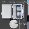 ANIMACYN Electrical Junction Box, Ventilated Design, Cable Grommets, Indoor/Outdoor Use