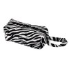 yaozeio Zebra Print Cosmetic Pouch for Daughter Son Portable Make