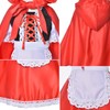 Little Red Riding Hood Dress Christmas Cosplay Costumes for Girls