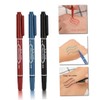 Tattoo Marker Pen 3PCS Waterproof Skin Marking Pencil Fine Point