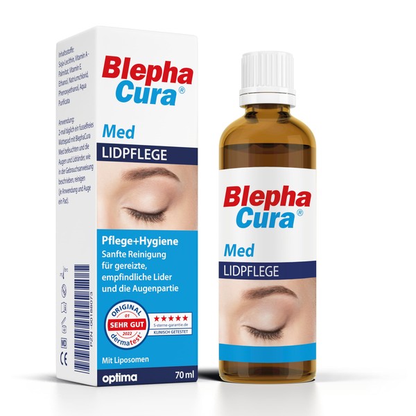 Blephacura Eye Lip Care Suspension, 70 ml
