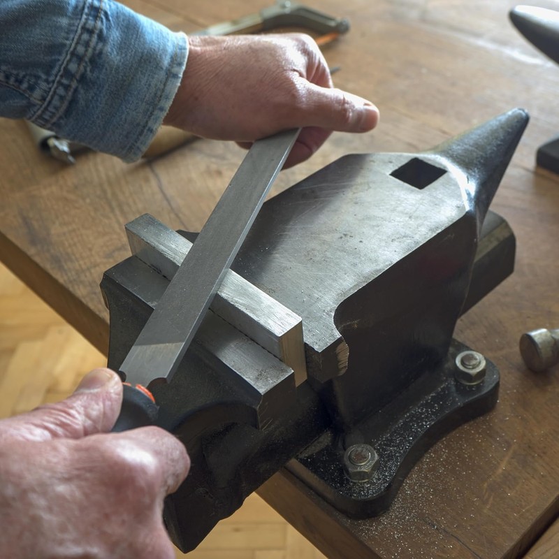 Double Hook Sharpener Tool - Small Metal File for Professionals