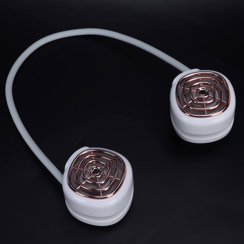 Portable Hanging Neck Fan USB Charging Wearable Handheld Fan for