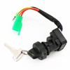 Tektall Interruptor de llave de encendido para Suzuki LTF250 LT-F250