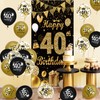 RUMIA 40th Birthday Party Balloons