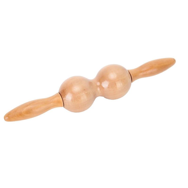 Roller Massager Wooden Trigger Point Whole Body Massage Stick Handheld