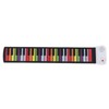 Roll Up Piano 49 Keys Kids Flexible Rainbow Keyboard Portable