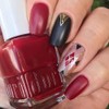 Duri Nail Polish, 730 Pisces, Burgundy Garnet Red Lacquer, Opaque