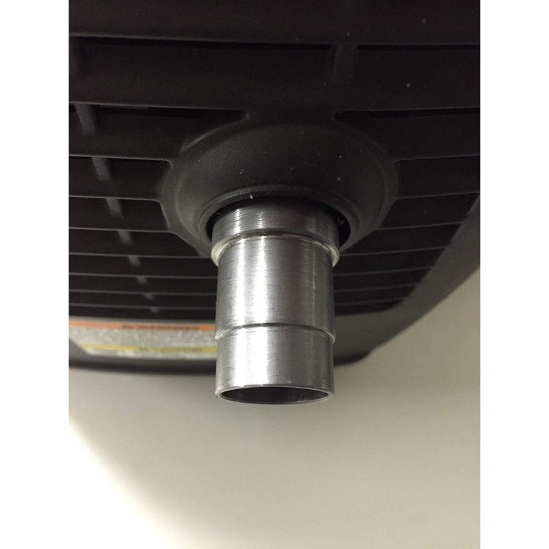 GenExhaust for Yamaha EF2400iSHC/EF2000iS/EF1000iS Generator 1" Silicone tubing Exhaust Extension