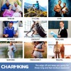 CHARMKING Compression Socks for Women & Men (8 Pairs) 15-20