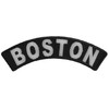 Boston Patch - 4x1 inch. Embroidered Iron on Patch (P3605)