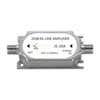 SaferCCTV Satellite 20Db Gain Inline Amplifier 950-2150MHZ Satellite Signal Booster