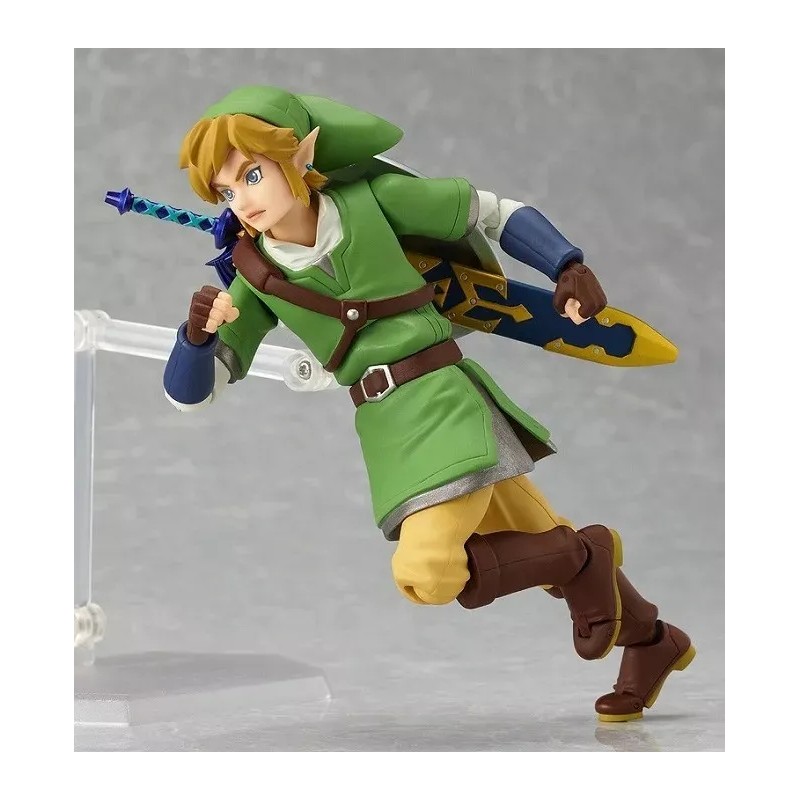 Jextech Figura Link Zelda Articulada Cambio Caras Bootleg 15cm