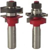 Ogee Profile Mini Rail and Stile Router Bit Set