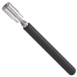 PAOCK SSPOWER Magnetic Pick-up Tool MPT-665AL with LED Light, Suction Surface: φ0.7 inches (17 mm)