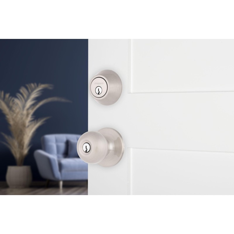 BRINKS – Front Door Lock – Traditional Single Cylinder Deadbolt