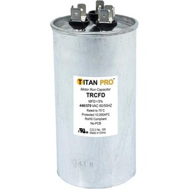 TRCFD355 - OEM Upgraded Replacement for Packard Motor Run Capacitor 35+5 MFD uF 370/440 Volt Round