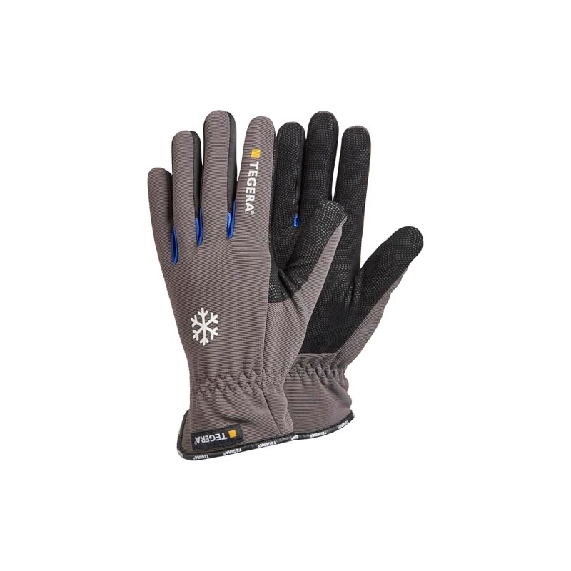 Tegera 417 Work Gloves - Synthetic Leather, Cold Protection, Reinforced