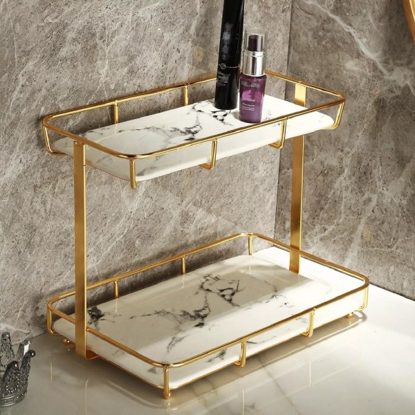 Dobbyby Bathroom Organizer Countertop Perfume Organizer Makeup Organizer Cosmetics St...