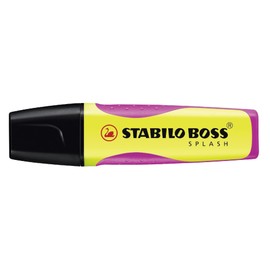 STABILO Boss Splash Highlighter Pen Single Pen Yellow
