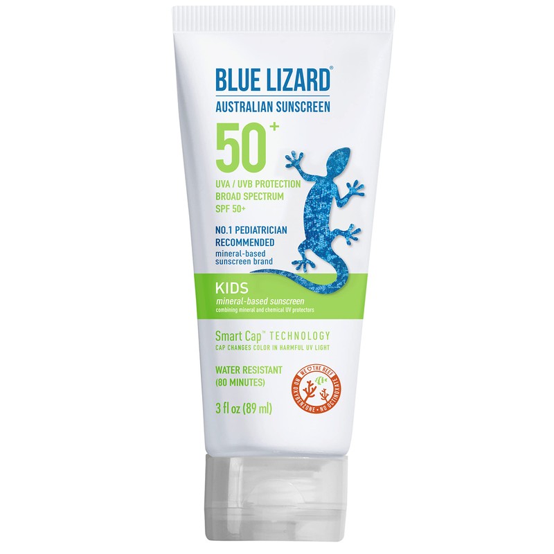 BLUE LIZARD Kids Mineral-Based Sunscreen Lotion - SPF 50+ -
