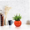 Gatuida Ceramic Pumpkin Shape Vase for Home Decor Artistic Modern