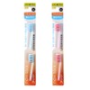 Fukubadental Kiss You Flat Regular Replacement Brush, M, Regular x