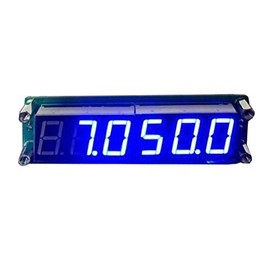 6LED 周波数カウンタモジュール 0.1-65MHz 青色 赤色 LED (ブルー)