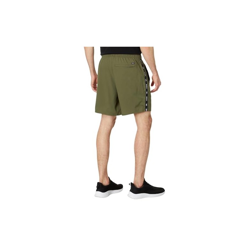 RVCA Yogger Men's V Atheltic Sports Shorts, Olive Leaf It