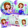 Generique - 8 Princess Sofia cardboard plates 9