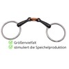 Amesbichler Reitsport Sweet Iron Snaffle Bit Copper Mouthpiece Snaffel Bit