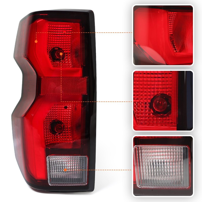 Huray Left LED Tail Light for Chevy Colorado 2023-2025 Driver