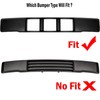 KYYET Front Bumper License Plate Frame Bracket Holder Compatible with