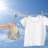GRVICH Conical Peg Bag for Storage, Hanging Peg Bag, Storage