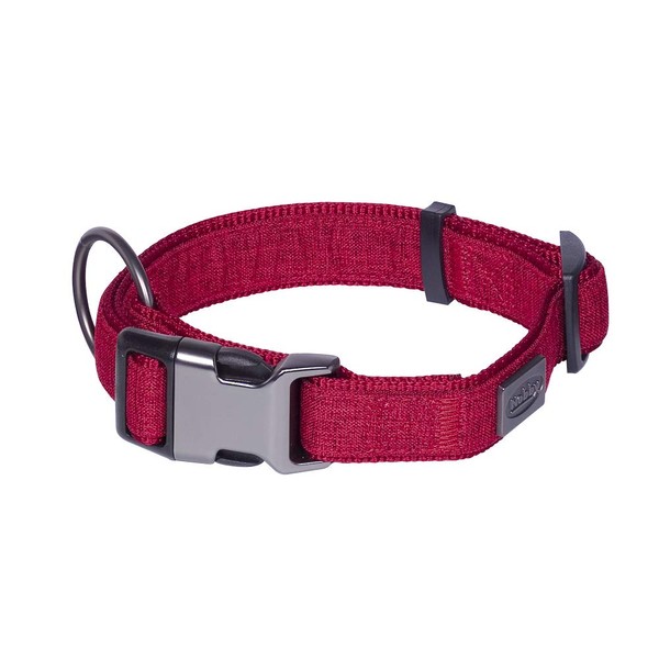 Nobby Linen Deluxe Dog Collar Length 23-30 cm Width 16