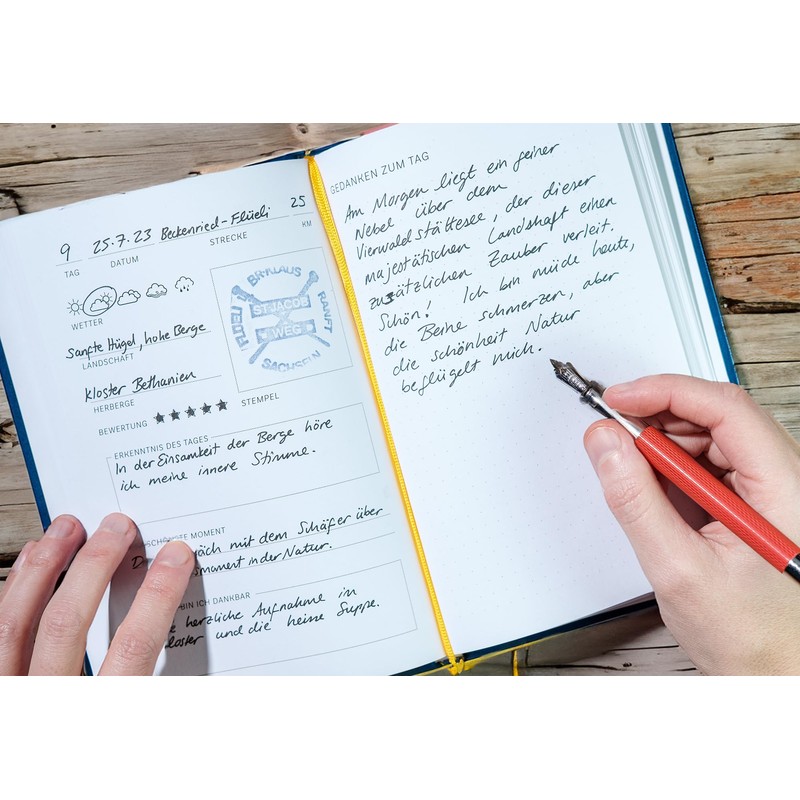 Camino Journal | Jakobsweg Tagebuch | Reisetagebuch für Pilger |