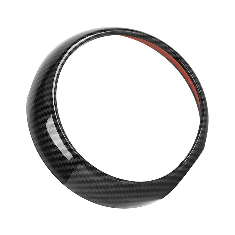 Car Dashboard Cover Edge Trim Decoration Ring Carbon Fibre Style