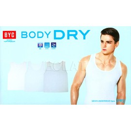 BYC빅사이즈 보디드라이 스킨케어 남성 민소매 런닝 3종 BWT4466 BYC Big Size Bodidry Skincare Men's Sleeveless Running 3-Piece Set BWT4466