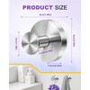 bathiin Suction Cup Hooks for Shower, Suction Hooks for Bathroom