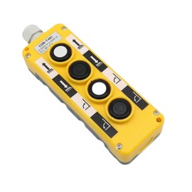 NVVVNX Industrial Remote Control Push Button Switch Crane Truck Controller Switches Control Lift Electric COB-T381 COB-281 COB-481 (Color : COB-T481)