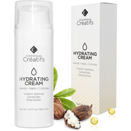 Hidratación profunda de la piel: cuidado de la piel impulsado por la creatividad y la ciencia, esta crema de manos para mujeres y hombres utiliza una mezcla de manteca de karité,