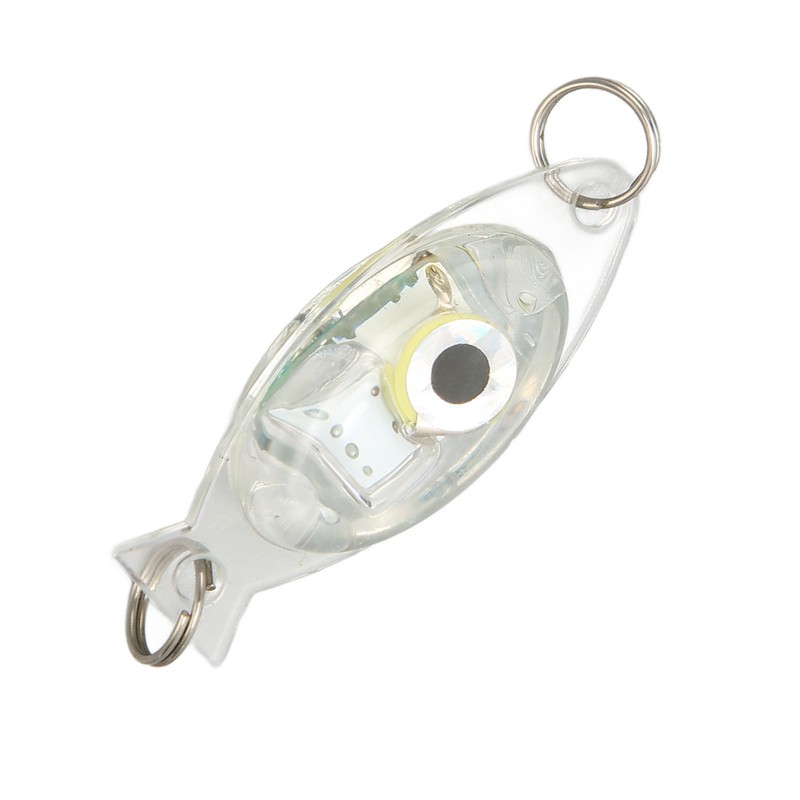 10Pcs LED Underwater Fishing Lure Light Eye Shape Deep Drop