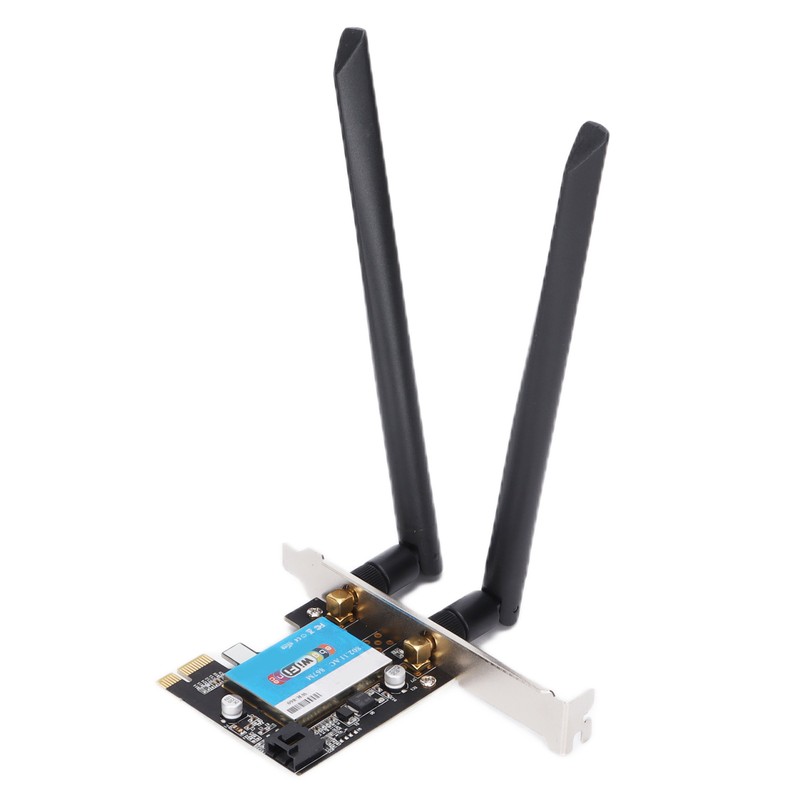 Wireless Card Dual Band 2.4GHz 5GHz PCIE Interface Network Computer