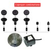 Lewisia 2W Solar Bird Bath Pump with USB Charging for