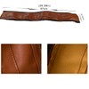 Baby Stroller Leather Armrest Handle Cover Compatible with Mima Xari